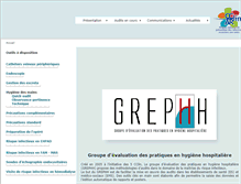 Tablet Screenshot of cclin.grephh.fr